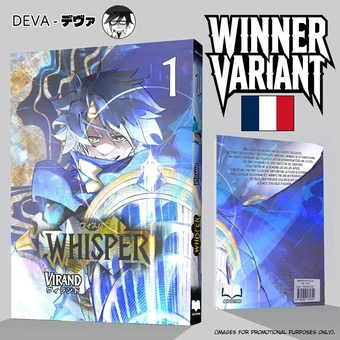 French Whisper winner variant promotional cover artwork by DEVA.